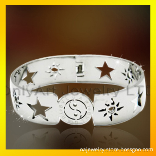 Star Mens Y Stainless Steel Bracelet Jewelry